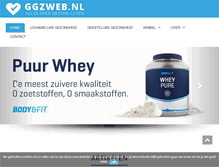 Tablet Screenshot of ggzweb.nl